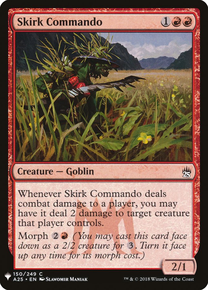 Skirk Commando [Mystery Booster] | Jomio and Rueliete's Cards and Comics