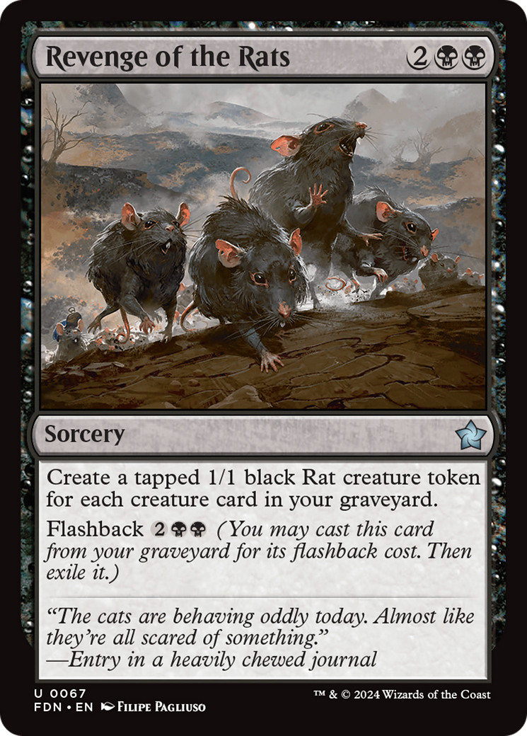 Revenge of the Rats [Foundations] | Jomio and Rueliete's Cards and Comics