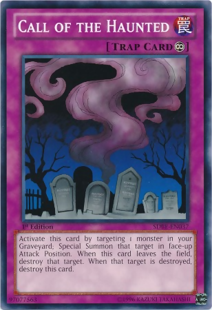 Call of the Haunted [SDBE-EN037] Common | Jomio and Rueliete's Cards and Comics