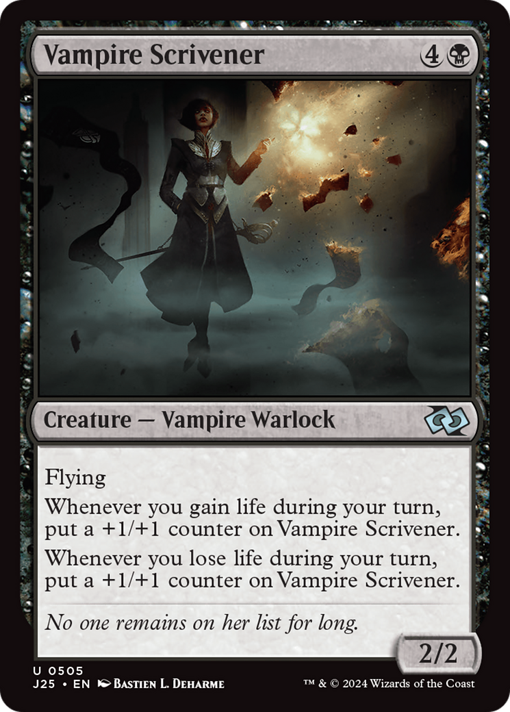 Vampire Scrivener [Foundations Jumpstart] | Jomio and Rueliete's Cards and Comics
