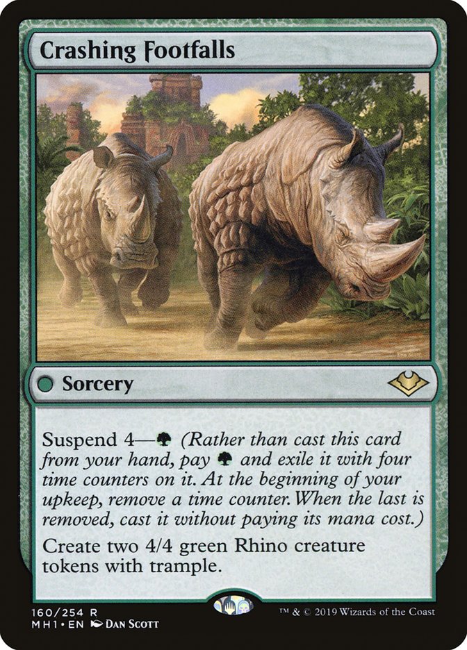 Crashing Footfalls [Modern Horizons] | Jomio and Rueliete's Cards and Comics