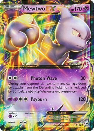 Mewtwo EX (XY183) (Jumbo Card) [XY: Black Star Promos] | Jomio and Rueliete's Cards and Comics