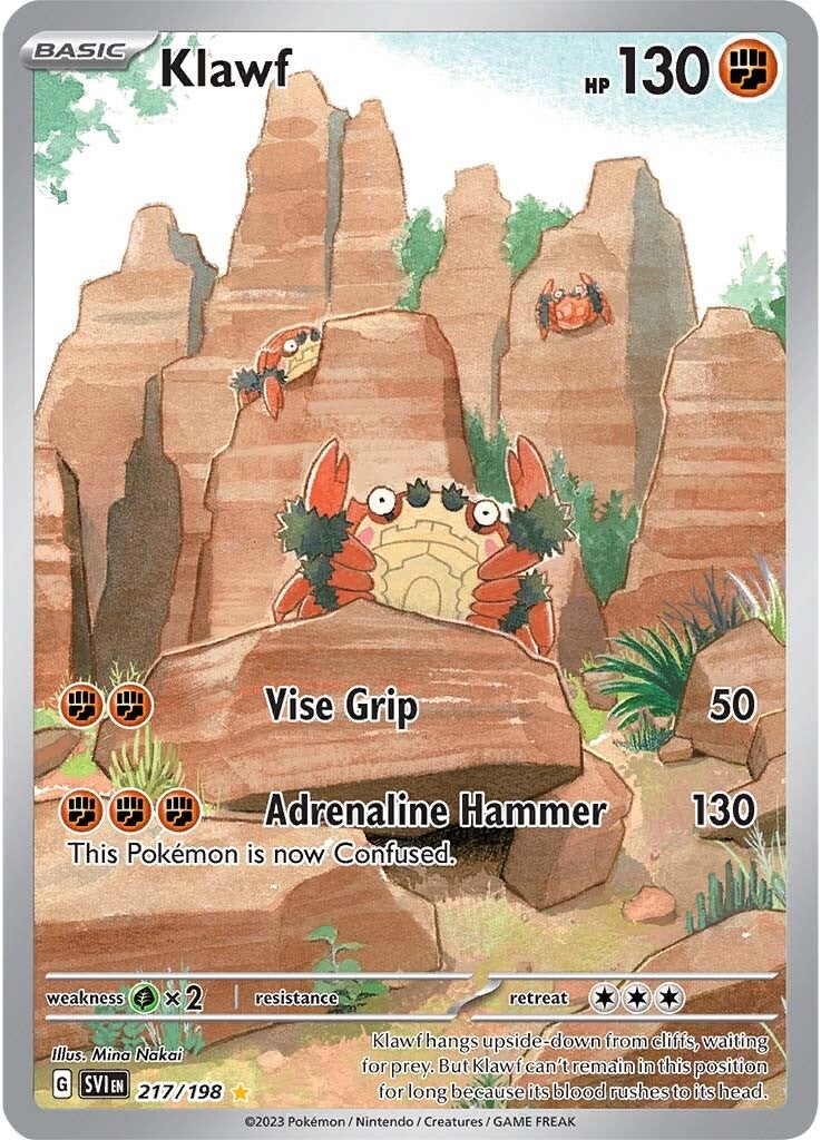 Klawf (217/198) [Scarlet & Violet: Base Set] | Jomio and Rueliete's Cards and Comics