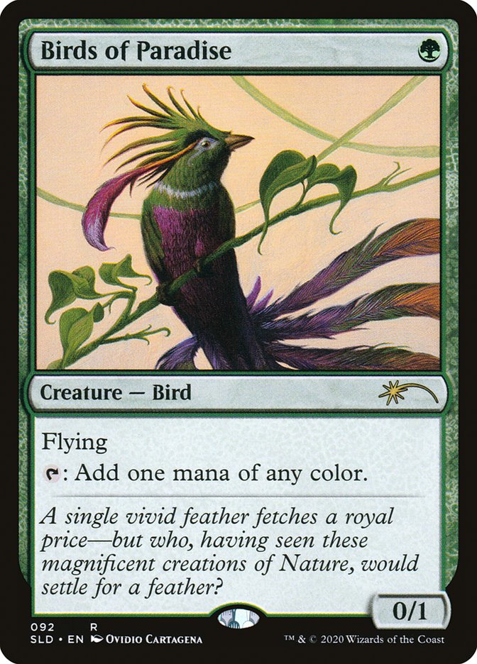 Birds of Paradise (092) [Secret Lair Drop Series] | Jomio and Rueliete's Cards and Comics