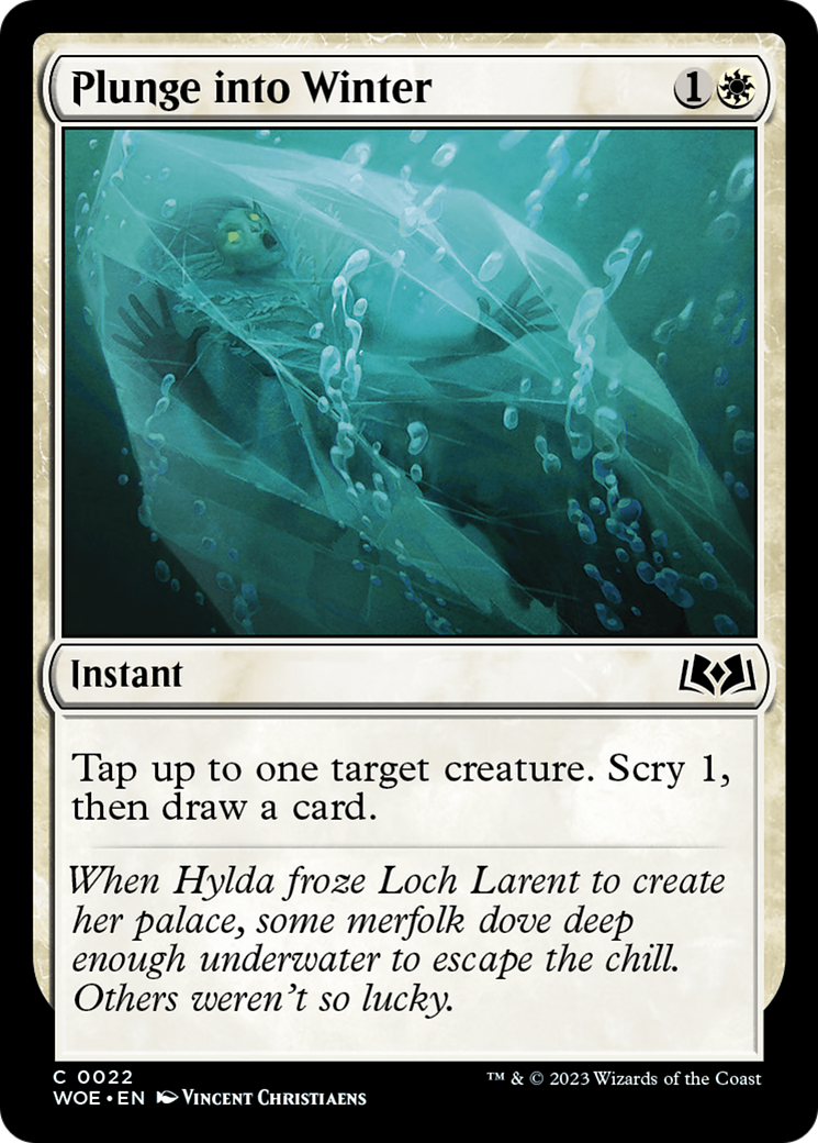 Plunge into Winter [Wilds of Eldraine] | Jomio and Rueliete's Cards and Comics