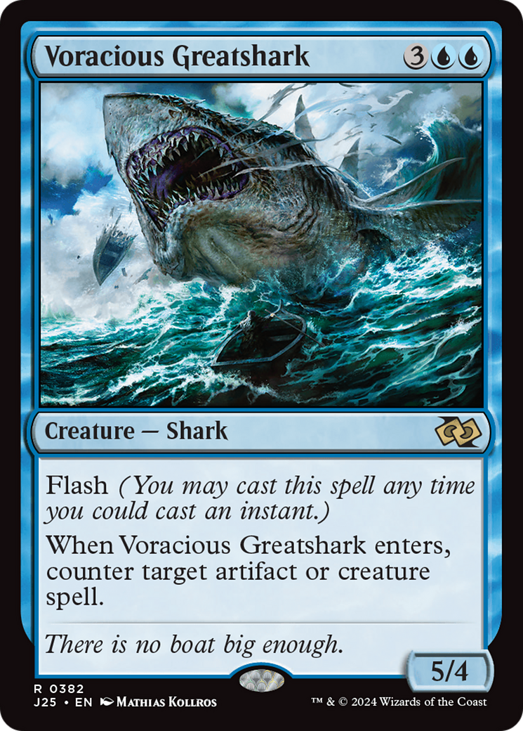 Voracious Greatshark [Foundations Jumpstart] | Jomio and Rueliete's Cards and Comics