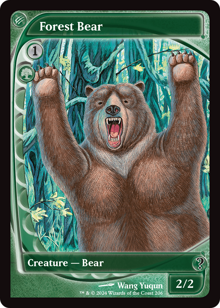 Forest Bear (Future Sight) [Mystery Booster 2] | Jomio and Rueliete's Cards and Comics