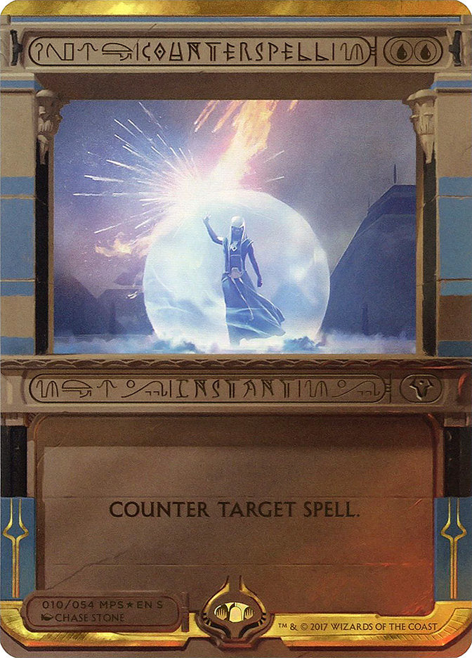 Counterspell (Invocation) [Amonkhet Invocations] | Jomio and Rueliete's Cards and Comics