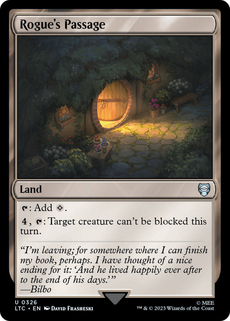 Rogue's Passage [The Lord of the Rings: Tales of Middle-Earth Commander] | Jomio and Rueliete's Cards and Comics