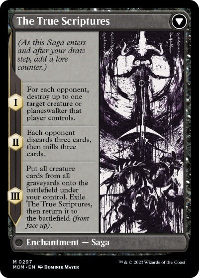 Sheoldred // The True Scriptures (Showcase Planar Booster Fun) [March of the Machine] | Jomio and Rueliete's Cards and Comics