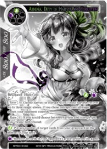 Athenia, Deity of Harvest and Corruption (World2019-002) [Promo Cards] | Jomio and Rueliete's Cards and Comics
