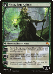 Nissa, Vastwood Seer // Nissa, Sage Animist [Secret Lair: From Cute to Brute] | Jomio and Rueliete's Cards and Comics