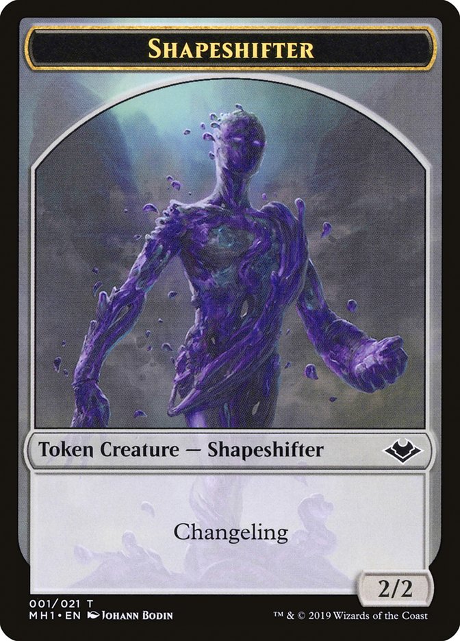 Shapeshifter Token [Modern Horizons Tokens] | Jomio and Rueliete's Cards and Comics