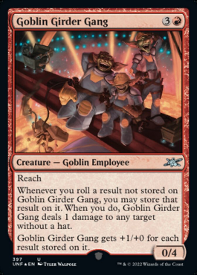 Goblin Girder Gang (Galaxy Foil) [Unfinity] | Jomio and Rueliete's Cards and Comics