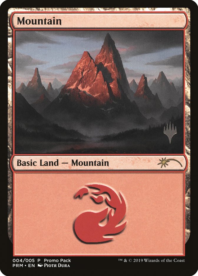 Mountain (4) [Core Set 2020 Promo Pack] | Jomio and Rueliete's Cards and Comics