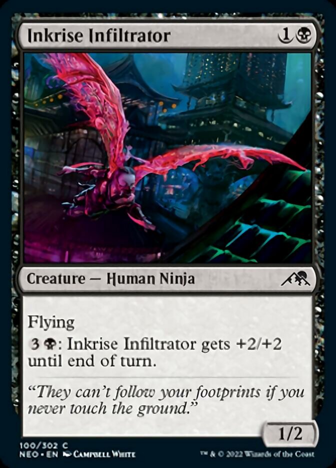 Inkrise Infiltrator [Kamigawa: Neon Dynasty] | Jomio and Rueliete's Cards and Comics