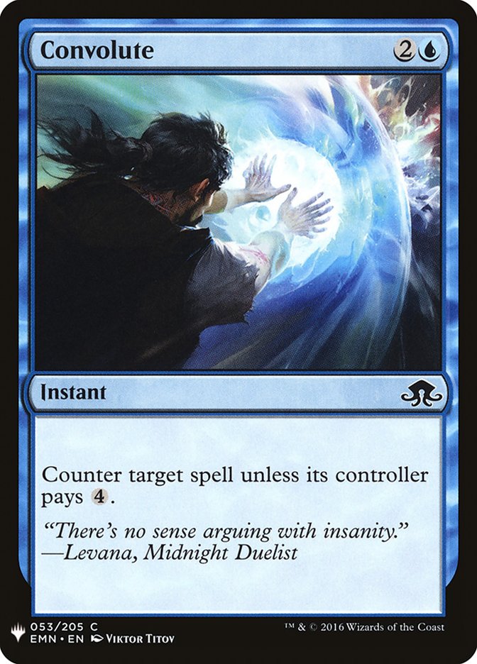 Convolute [Mystery Booster] | Jomio and Rueliete's Cards and Comics