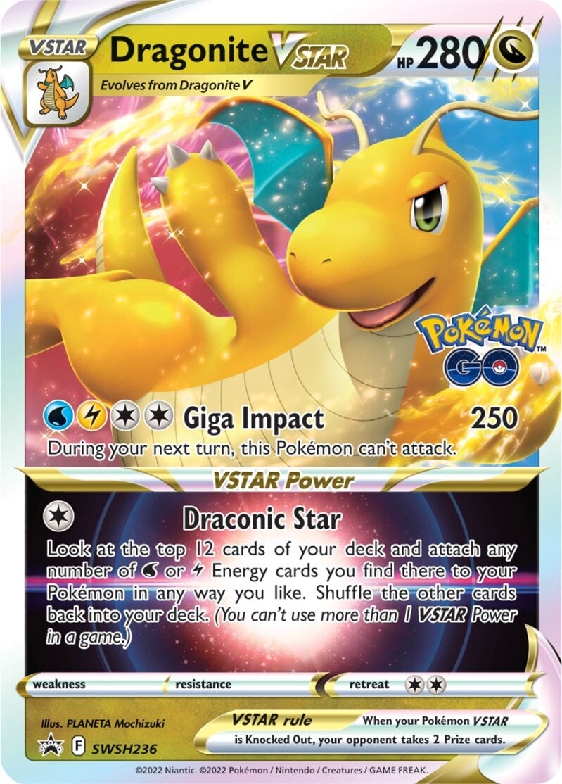 Dragonite VSTAR (SWSH236) [Sword & Shield: Black Star Promos] | Jomio and Rueliete's Cards and Comics