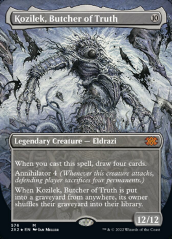 Kozilek, Butcher of Truth (Textured Foil) [Double Masters 2022] | Jomio and Rueliete's Cards and Comics