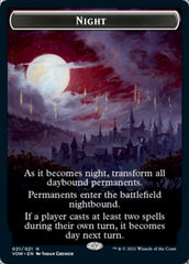 Day // Night Double-Sided Token [Innistrad: Crimson Vow Tokens] | Jomio and Rueliete's Cards and Comics