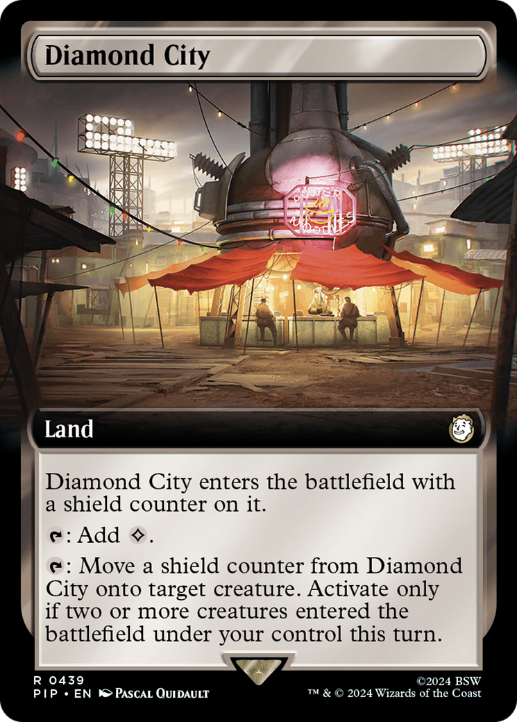 Diamond City (Extended Art) [Fallout] | Jomio and Rueliete's Cards and Comics