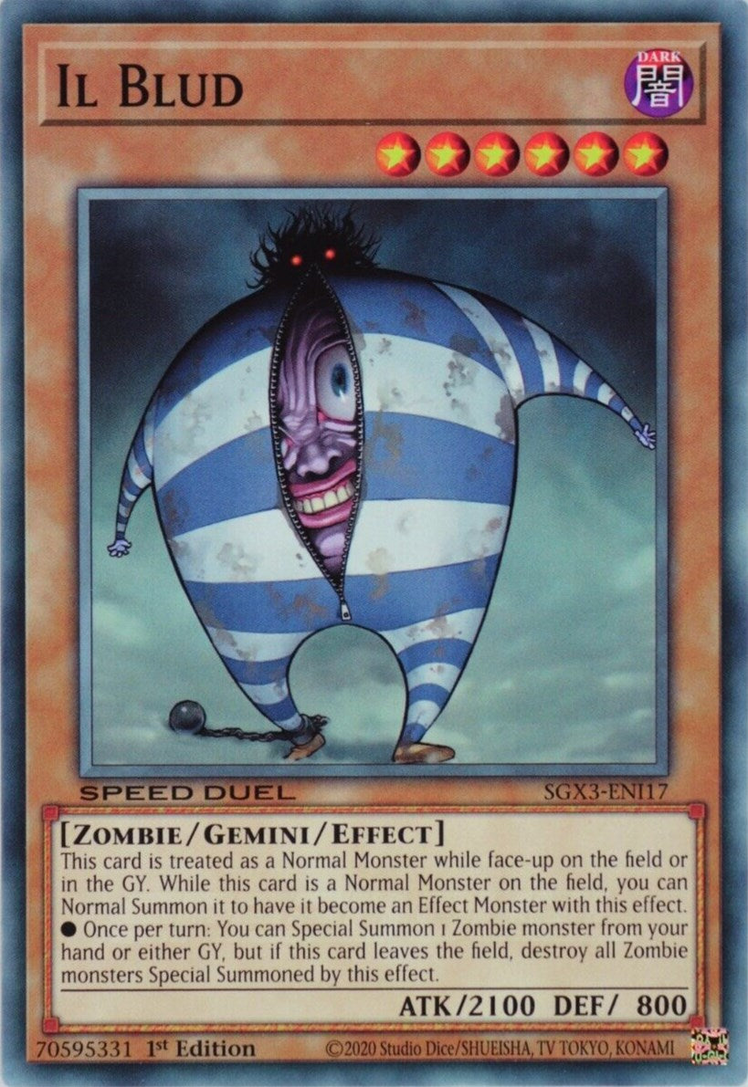 Il Blud [SGX3-ENI17] Common | Jomio and Rueliete's Cards and Comics
