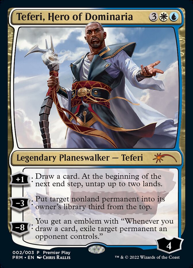 Teferi, Hero of Dominaria [Pro Tour Promos] | Jomio and Rueliete's Cards and Comics