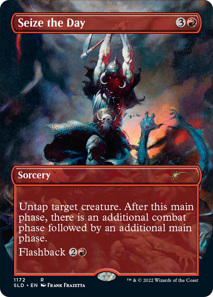 Seize the Day (Borderless) [Secret Lair Drop Series] | Jomio and Rueliete's Cards and Comics