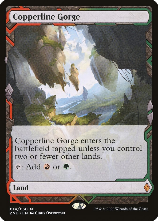 Copperline Gorge (Expeditions) [Zendikar Rising Expeditions] | Jomio and Rueliete's Cards and Comics