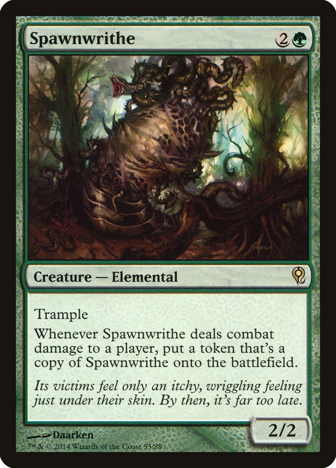 Spawnwrithe [Duel Decks: Jace vs. Vraska] | Jomio and Rueliete's Cards and Comics