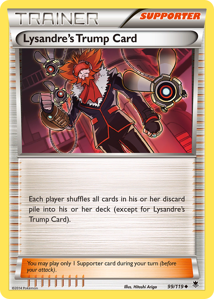 Lysandre's Trump Card (99/119) [XY: Phantom Forces] | Jomio and Rueliete's Cards and Comics