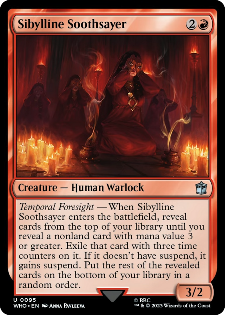 Sibylline Soothsayer [Doctor Who] | Jomio and Rueliete's Cards and Comics
