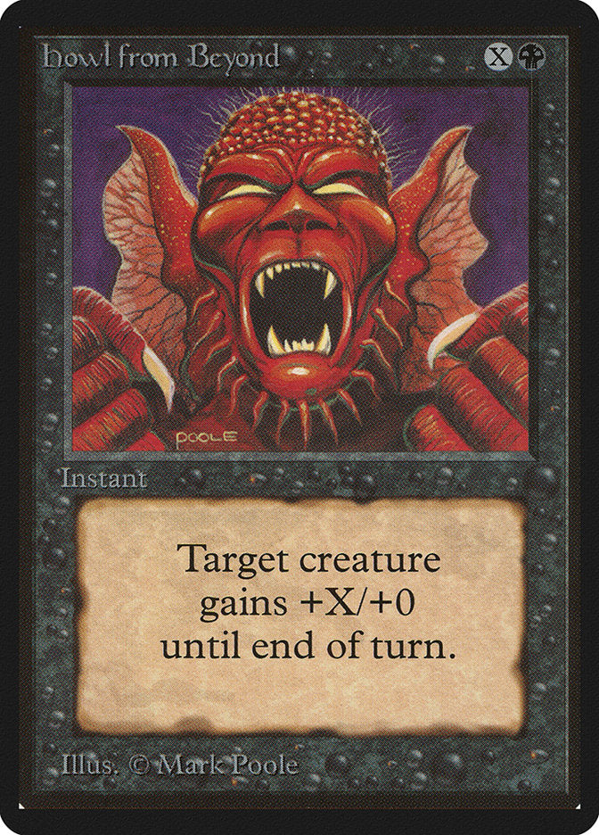 Howl from Beyond [Beta Edition] | Jomio and Rueliete's Cards and Comics