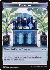 Boar // Treasure Double-Sided Token [Outlaws of Thunder Junction Commander Tokens] | Jomio and Rueliete's Cards and Comics