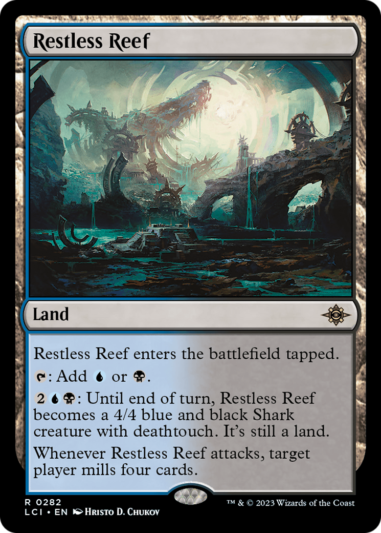 Restless Reef [The Lost Caverns of Ixalan] | Jomio and Rueliete's Cards and Comics
