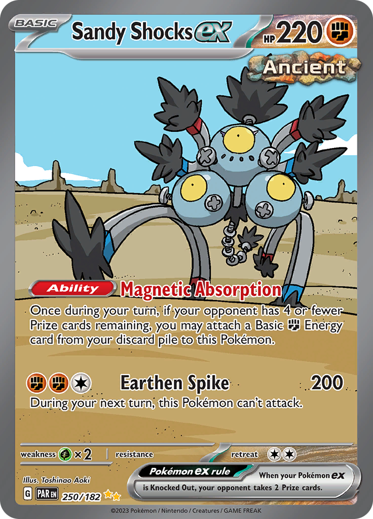 Sandy Shocks ex (250/182) [Scarlet & Violet: Paradox Rift] | Jomio and Rueliete's Cards and Comics
