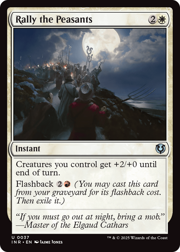 Rally the Peasants [Innistrad Remastered] | Jomio and Rueliete's Cards and Comics