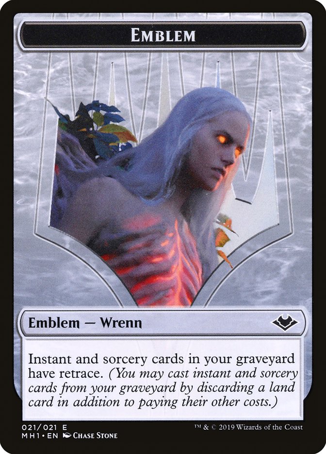 Goblin (010) // Wrenn and Six Emblem Double-Sided Token [Modern Horizons Tokens] | Jomio and Rueliete's Cards and Comics