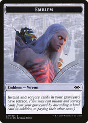 Goblin (010) // Wrenn and Six Emblem Double-Sided Token [Modern Horizons Tokens] | Jomio and Rueliete's Cards and Comics