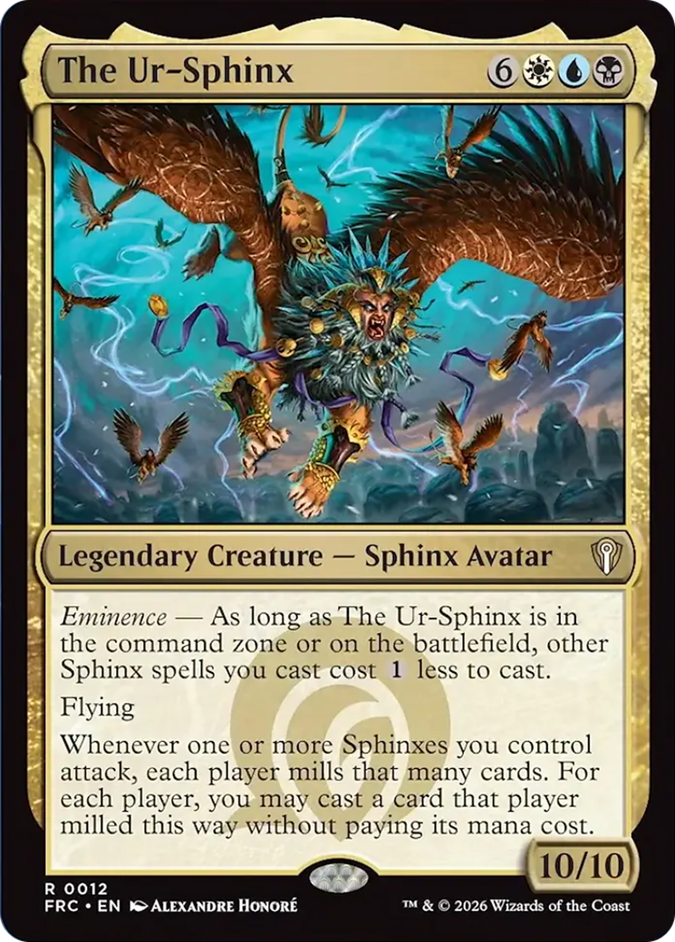 The Ur-Sphinx [Reality Fracture Commander] | Jomio and Rueliete's Cards and Comics