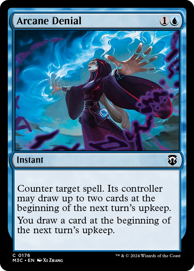 Arcane Denial (Ripple Foil) [Modern Horizons 3 Commander] | Jomio and Rueliete's Cards and Comics