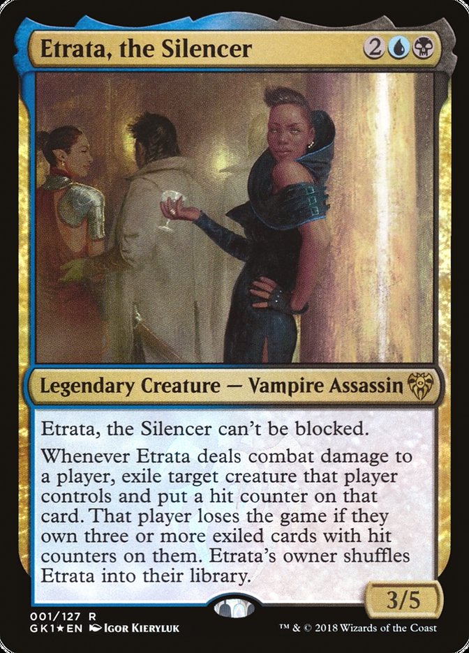 Etrata, the Silencer [Guilds of Ravnica Guild Kit] | Jomio and Rueliete's Cards and Comics