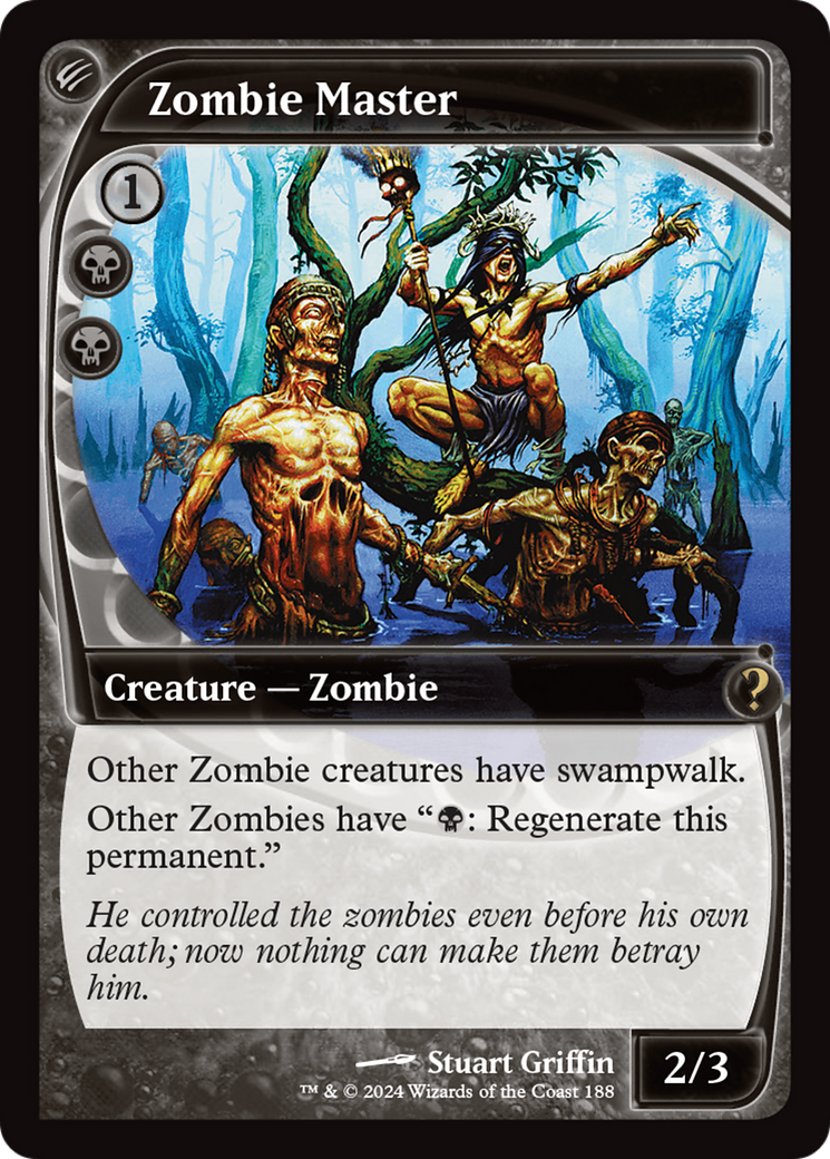 Zombie Master (Future Sight) [Mystery Booster 2] | Jomio and Rueliete's Cards and Comics