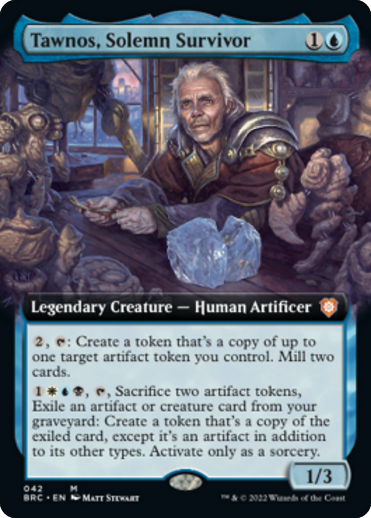 Tawnos, Solemn Survivor (Extended Art) [The Brothers' War Commander] | Jomio and Rueliete's Cards and Comics