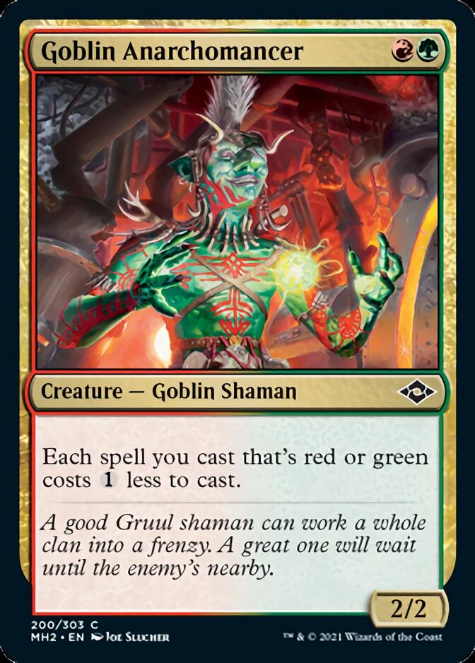 Goblin Anarchomancer [Modern Horizons 2] | Jomio and Rueliete's Cards and Comics