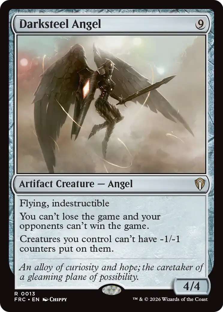 Darksteel Angel [Reality Fracture Commander] | Jomio and Rueliete's Cards and Comics