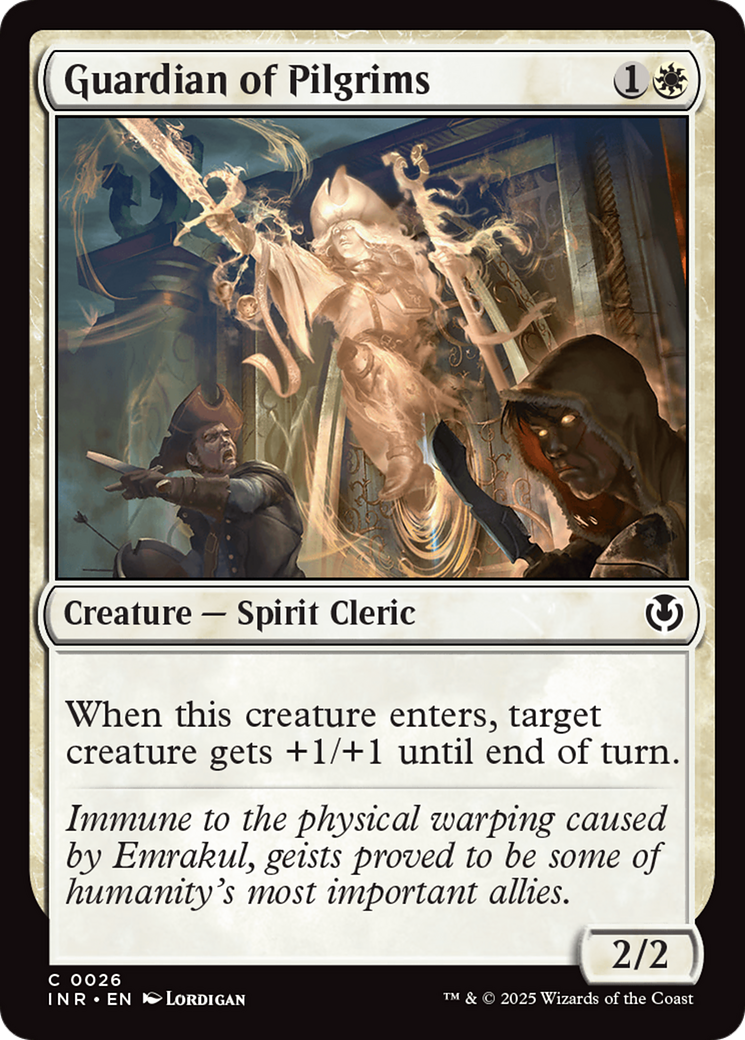 Guardian of Pilgrims [Innistrad Remastered] | Jomio and Rueliete's Cards and Comics