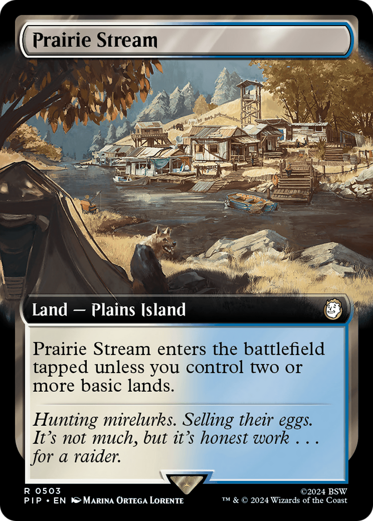 Prairie Stream (Extended Art) [Fallout] | Jomio and Rueliete's Cards and Comics