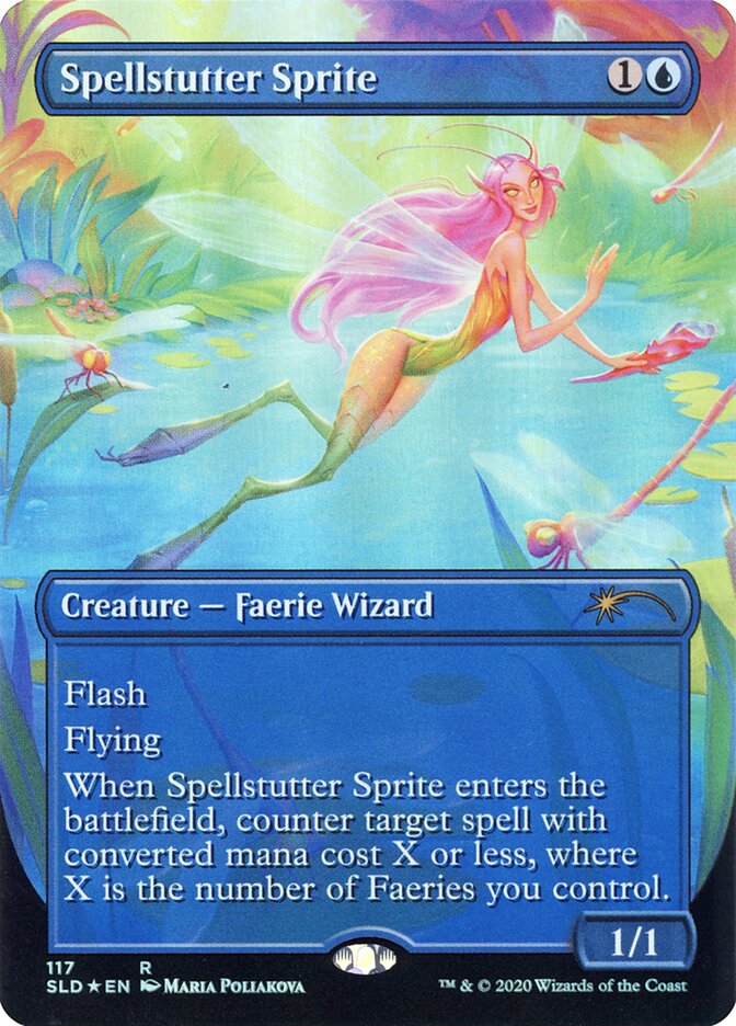 Spellstutter Sprite [Secret Lair Drop Series] | Jomio and Rueliete's Cards and Comics