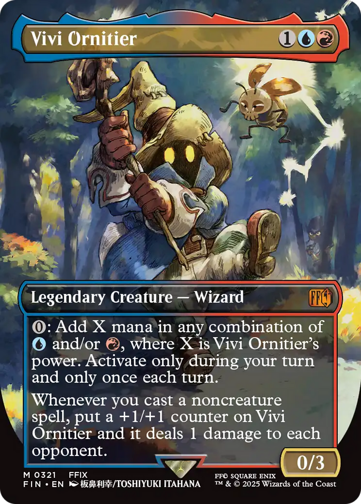 Vivi Ornitier (Borderless) [FINAL FANTASY] | Jomio and Rueliete's Cards and Comics